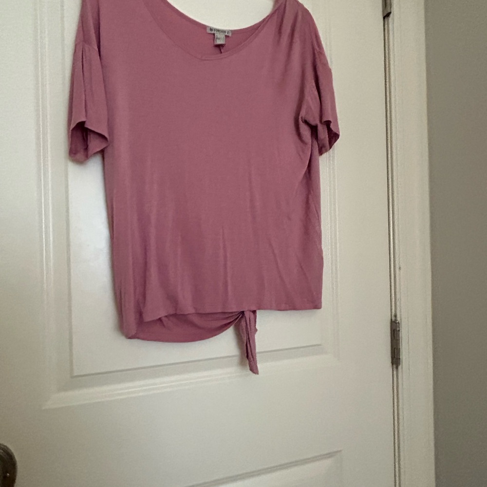 Forever 21 Mauve Short Sleeve Tee